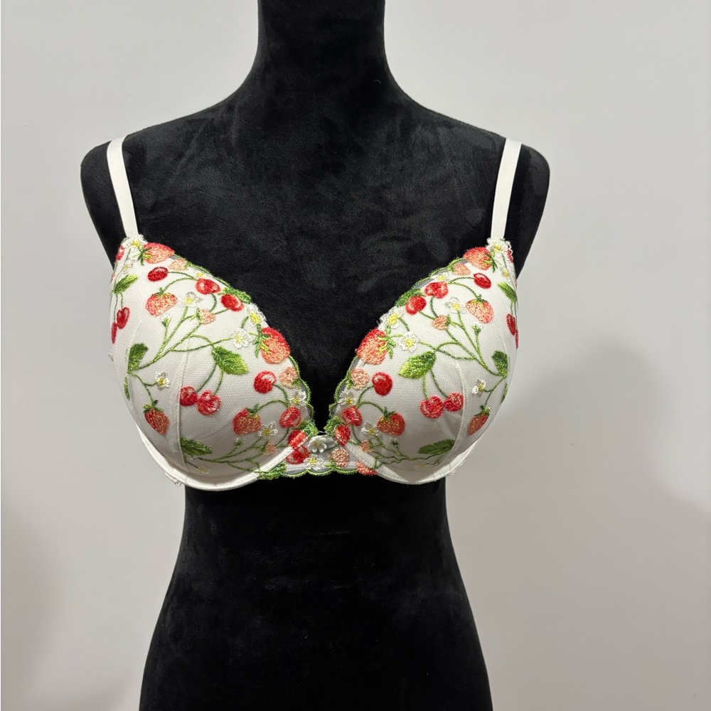 Victoria's Secret Strawberry Cherry Dream Angels Push Up Bra